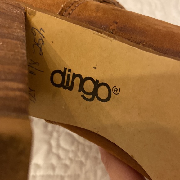 Dingo vintage stacked heel suede boot - Picture 6 of 12